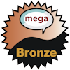 title= The Mega Social Cacher 
 Awarded for attending 1 or more Mega event caches 
 Thot has 1 and needs 1 more to go up a level