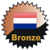 title= Netherlands Cacher 
  Awarded for finding caches in a percentage of states in Netherlands    
  Ainadilion has 8%(1 of 12 states) and needs 7% more to go up a level