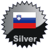 title= Slovenia Cacher 
 Awarded for finding caches in a percentage of states in Slovenia 
 RNKBerlin has 17% (2 of 12 states) and needs 3% more to go up a level