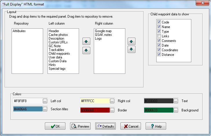 html formatting tool